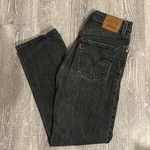 Levi ribcage straight ankle Jean